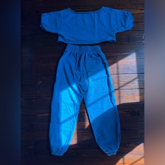 Lovers and Friends Blue Sweatsuit Set. US SIZE SMALL for both pieces. - Picture 2 of 3